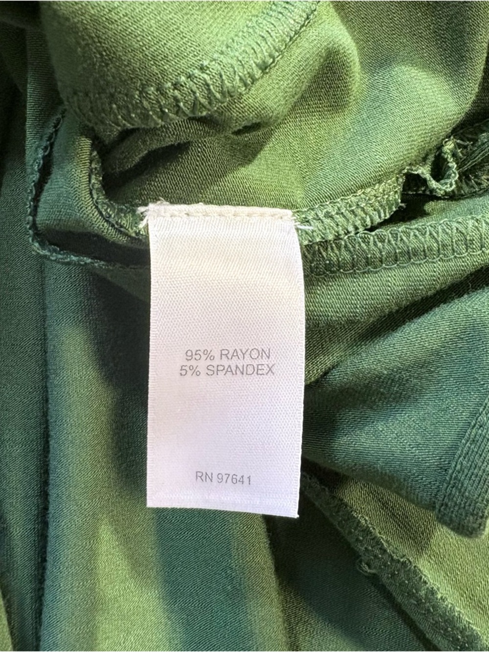 NWT J. Jill Palm Green Sleeveless Maxi Dress Pockets Sz Small Petite💛 - Picture 9 of 11